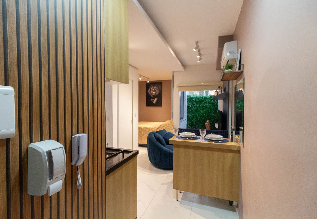 Apartamento em São Paulo - Studio completo pet-friendly próximo ao Allianz Apartamento em São Paulo - Studio completo pet-friendly próximo ao Allianz