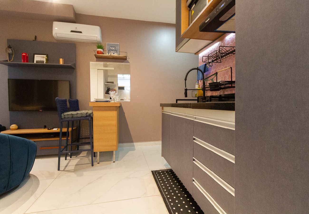 Apartamento em São Paulo - Studio completo pet-friendly próximo ao Allianz Apartamento em São Paulo - Studio completo pet-friendly próximo ao Allianz