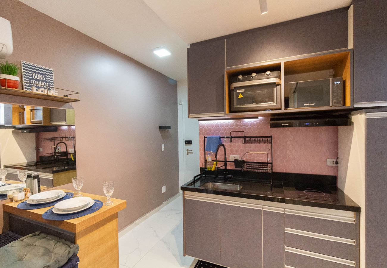 Apartamento em São Paulo - Studio completo pet-friendly próximo ao Allianz Apartamento em São Paulo - Studio completo pet-friendly próximo ao Allianz
