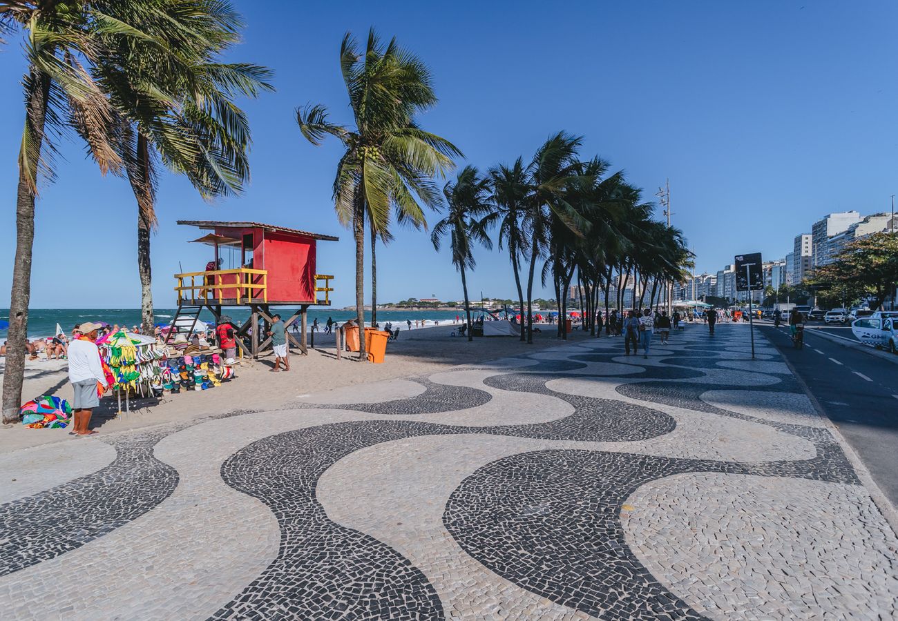 Apartamento em Rio de Janeiro - Studio com Wi-Fi e Ar a 45m da Praia de Copacabana Apartamento em Rio de Janeiro - Studio com Wi-Fi e Ar a 45m da Praia de Copacabana