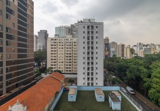Estúdio em São Paulo - YCP 704 Piscina, varanda e academia Estúdio em São Paulo - YCP 704 Piscina, varanda e academia