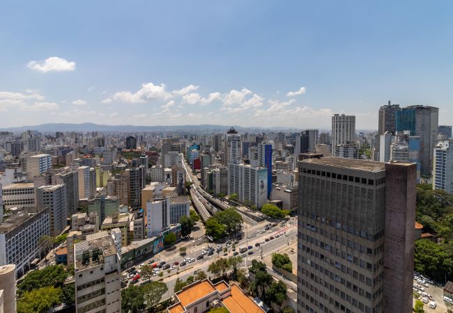Estúdio em São Paulo - YCP 704 Piscina, varanda e academia Estúdio em São Paulo - YCP 704 Piscina, varanda e academia