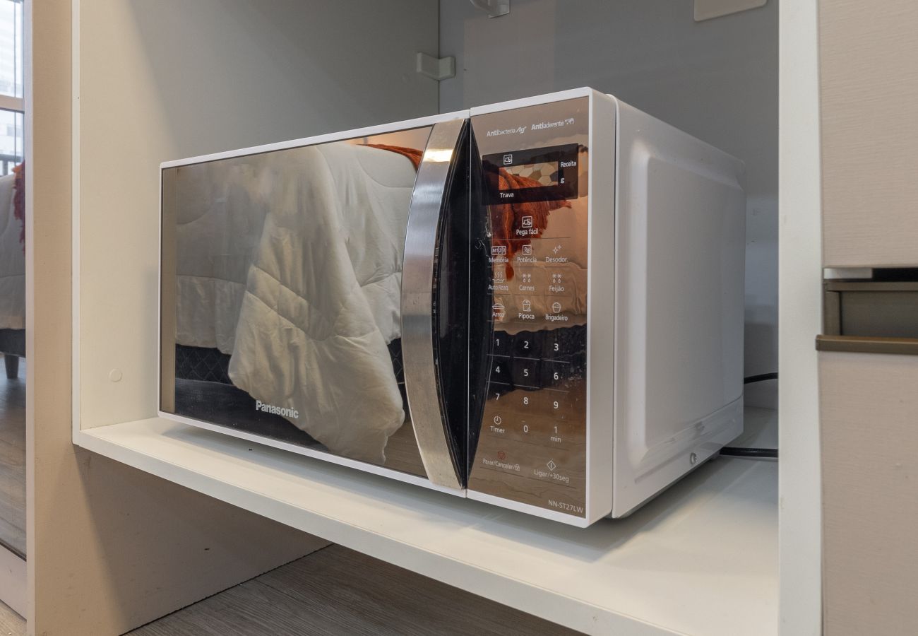 Estúdio em São Paulo - YCP 704 Piscina, varanda e academia Estúdio em São Paulo - YCP 704 Piscina, varanda e academia