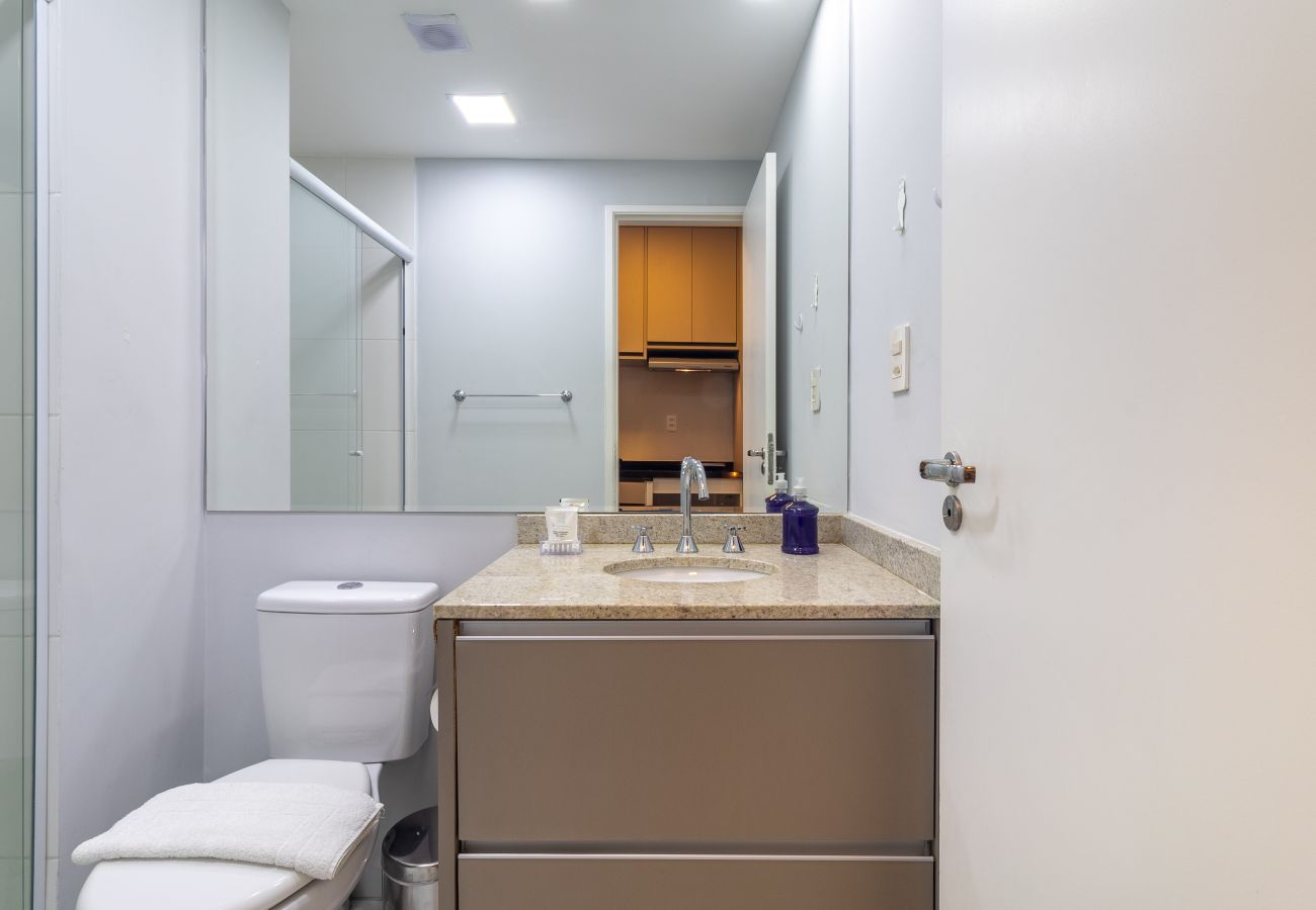 Estúdio em São Paulo - YCP 704 Piscina, varanda e academia Estúdio em São Paulo - YCP 704 Piscina, varanda e academia