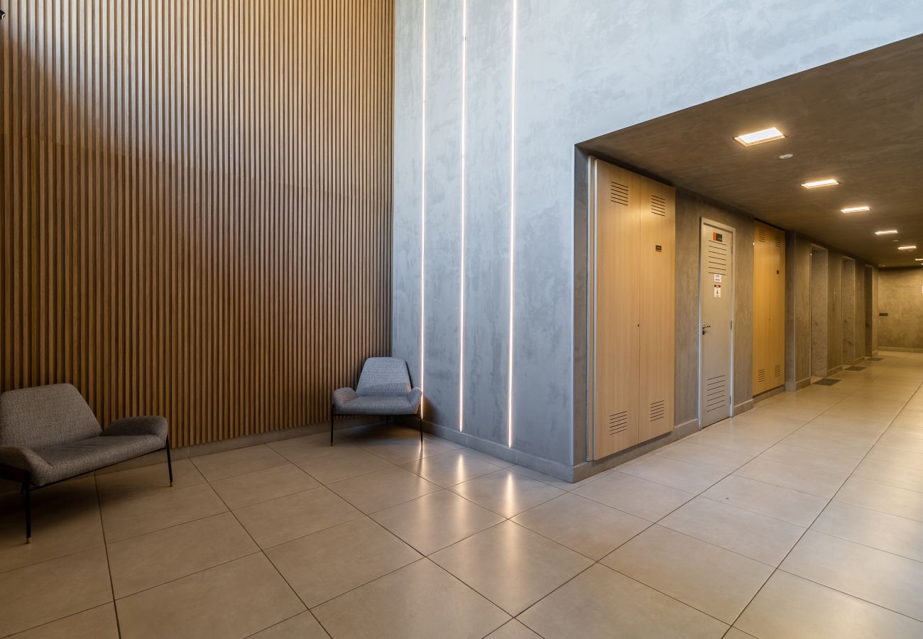 Estúdio em São Paulo - YCP 704 Piscina, varanda e academia Estúdio em São Paulo - YCP 704 Piscina, varanda e academia