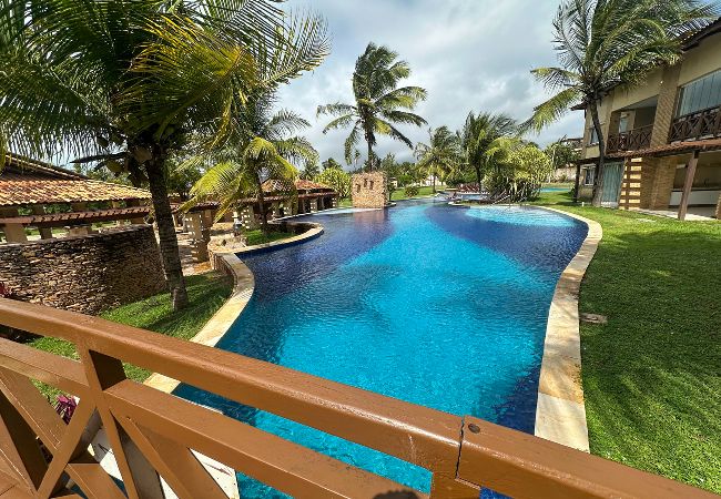 Apartamento em TIBAU DO SUL - Apartamento com piscina, varanda e garagem em Pipa
