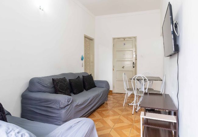 Apartamento em Praia Grande - Apto Pet-Friendly a 400m da Praia do Boqueirão