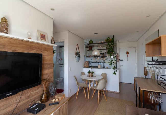 Apartamento em São Paulo - Apartamento com lazer, wi-fi e garagem em Jaraguá Apartamento em São Paulo - Apartamento com lazer, wi-fi e garagem em Jaraguá