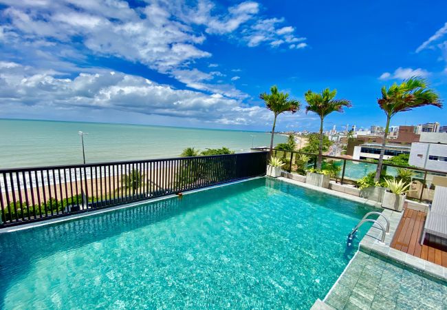 Apartamento em João Pessoa - ARPOAR | Apart-Hotel Luxo - VISTA LATERAL MAR Apartamento em João Pessoa - ARPOAR | Apart-Hotel Luxo - VISTA LATERAL MAR