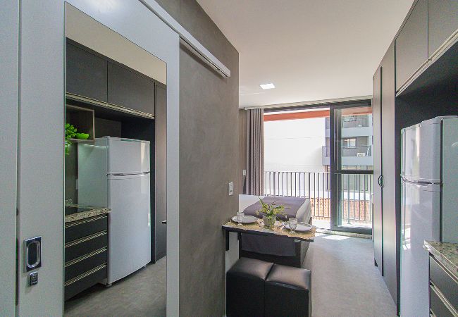 Apartamento em São Paulo - Loft a 10min do metrô com academia na Vila Mariana Apartamento em São Paulo - Loft a 10min do metrô com academia na Vila Mariana