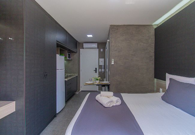 Apartamento em São Paulo - Loft a 10min do metrô com academia na Vila Mariana Apartamento em São Paulo - Loft a 10min do metrô com academia na Vila Mariana