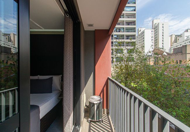 Apartamento em São Paulo - Loft a 10min do metrô com academia na Vila Mariana Apartamento em São Paulo - Loft a 10min do metrô com academia na Vila Mariana