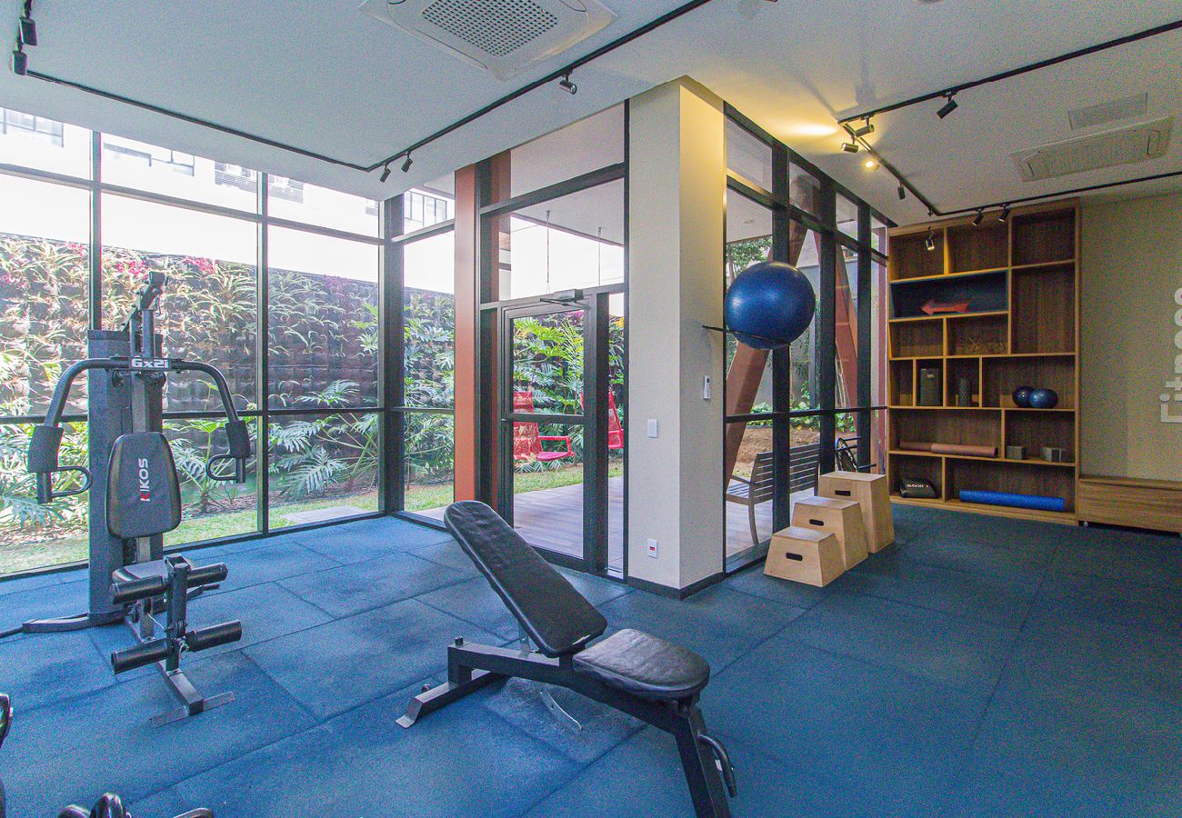 Apartamento em São Paulo - Loft a 10min do metrô com academia na Vila Mariana Apartamento em São Paulo - Loft a 10min do metrô com academia na Vila Mariana