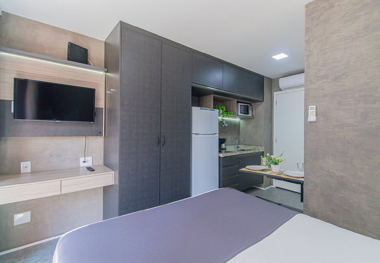 Apartamento em São Paulo - Loft a 10min do metrô com academia na Vila Mariana Apartamento em São Paulo - Loft a 10min do metrô com academia na Vila Mariana