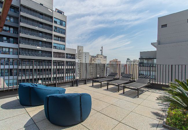 Apartamento em São Paulo - Loft a 10min do metrô c Academia - Vila Mariana Apartamento em São Paulo - Loft a 10min do metrô c Academia - Vila Mariana