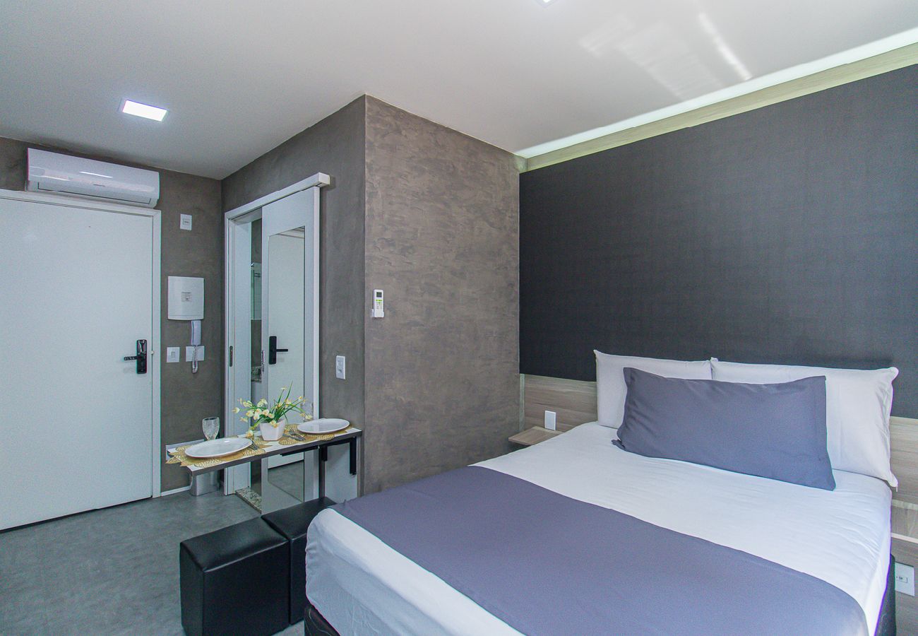 Apartamento em São Paulo - Loft a 10min do metrô c Academia - Vila Mariana Apartamento em São Paulo - Loft a 10min do metrô c Academia - Vila Mariana