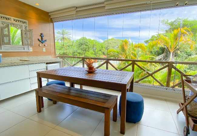 Apartamento em Mata de São João - Apto c varanda, piscina e churrasqueira - Imbassaí Apartamento em Mata de São João - Apto c varanda, piscina e churrasqueira - Imbassaí