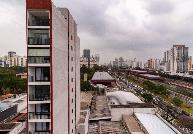 Apartamento em São Paulo - Flat moderno com academia e Wi-Fi no Tatuapé Apartamento em São Paulo - Flat moderno com academia e Wi-Fi no Tatuapé