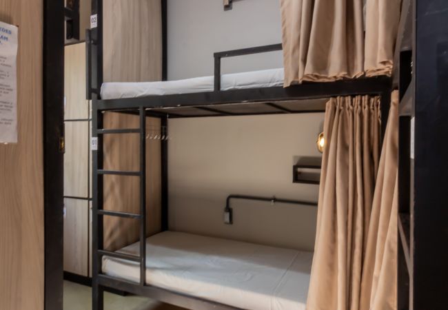 Quarto em Rio de Janeiro - Hostel Leblon - quarto partilhado feminino 6 camas