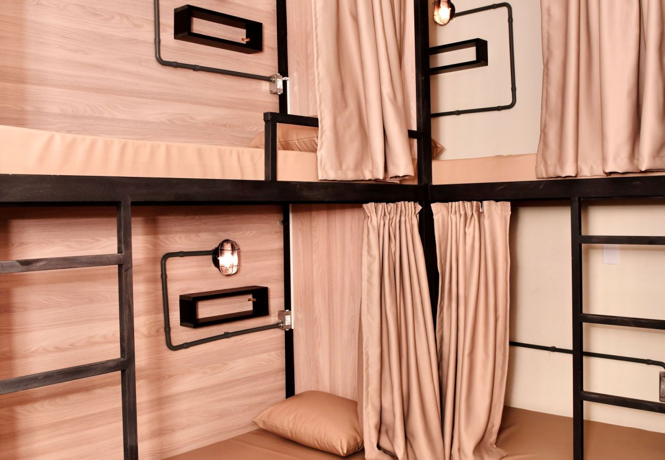 Quarto em Rio de Janeiro - Hostel Leblon - quarto partilhado feminino 6 camas