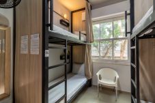 Quarto em Rio de Janeiro - Hostel Leblon - quarto partilhado feminino 6 camas