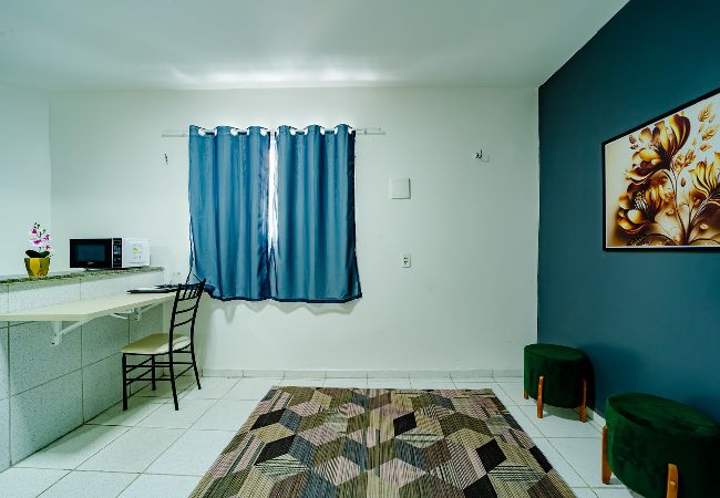 Apartamento em Fortaleza - Flat com Wi-Fi a Poucos Metros do Aeroporto Apartamento em Fortaleza - Flat com Wi-Fi a Poucos Metros do Aeroporto