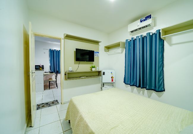 Apartamento em Fortaleza - Flat com Wi-Fi a Poucos Metros do Aeroporto Apartamento em Fortaleza - Flat com Wi-Fi a Poucos Metros do Aeroporto