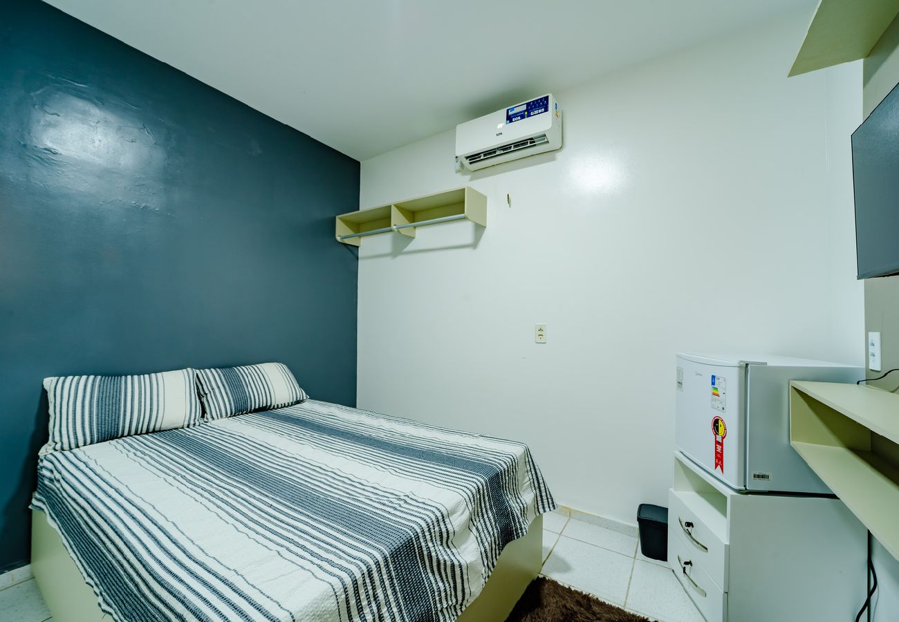 Apartamento em Fortaleza - Flat c Wi-Fi e Ar-condicionado Perto do Aeroporto