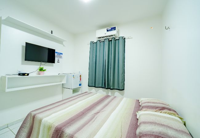 Apartamento em Fortaleza - Flat c Wi-Fi e Smart TV Perto do Aeroporto Apartamento em Fortaleza - Flat c Wi-Fi e Smart TV Perto do Aeroporto