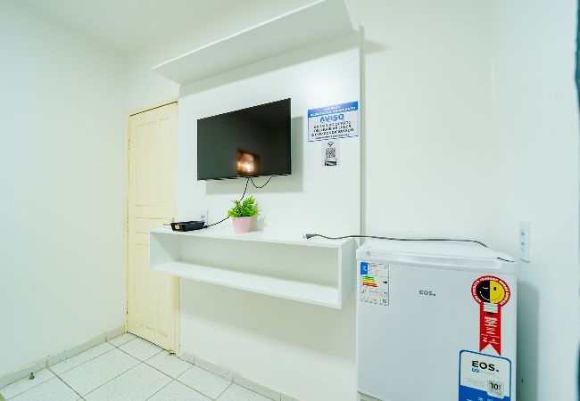 Apartamento em Fortaleza - Flat c Wi-Fi e Smart TV Perto do Aeroporto Apartamento em Fortaleza - Flat c Wi-Fi e Smart TV Perto do Aeroporto