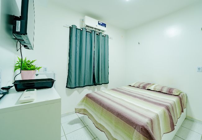 Apartamento em Fortaleza - Flat c Wi-Fi e Smart TV Perto do Aeroporto Apartamento em Fortaleza - Flat c Wi-Fi e Smart TV Perto do Aeroporto