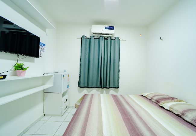 Apartamento em Fortaleza - Flat c Wi-Fi e Smart TV Perto do Aeroporto Apartamento em Fortaleza - Flat c Wi-Fi e Smart TV Perto do Aeroporto