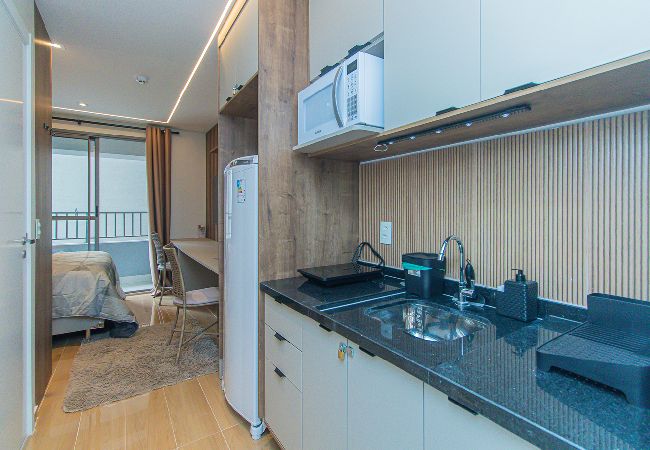 Apartamento em São Paulo - Flat c academia na Vila Mariana próx ao Ibirapuera Apartamento em São Paulo - Flat c academia na Vila Mariana próx ao Ibirapuera