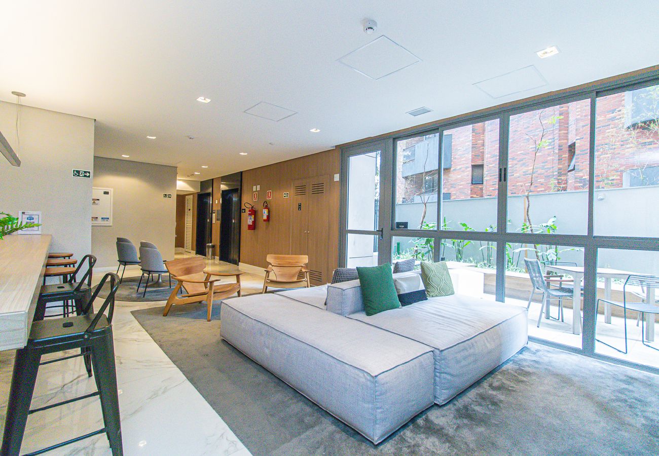 Apartamento em São Paulo - Flat c academia na Vila Mariana próx ao Ibirapuera Apartamento em São Paulo - Flat c academia na Vila Mariana próx ao Ibirapuera