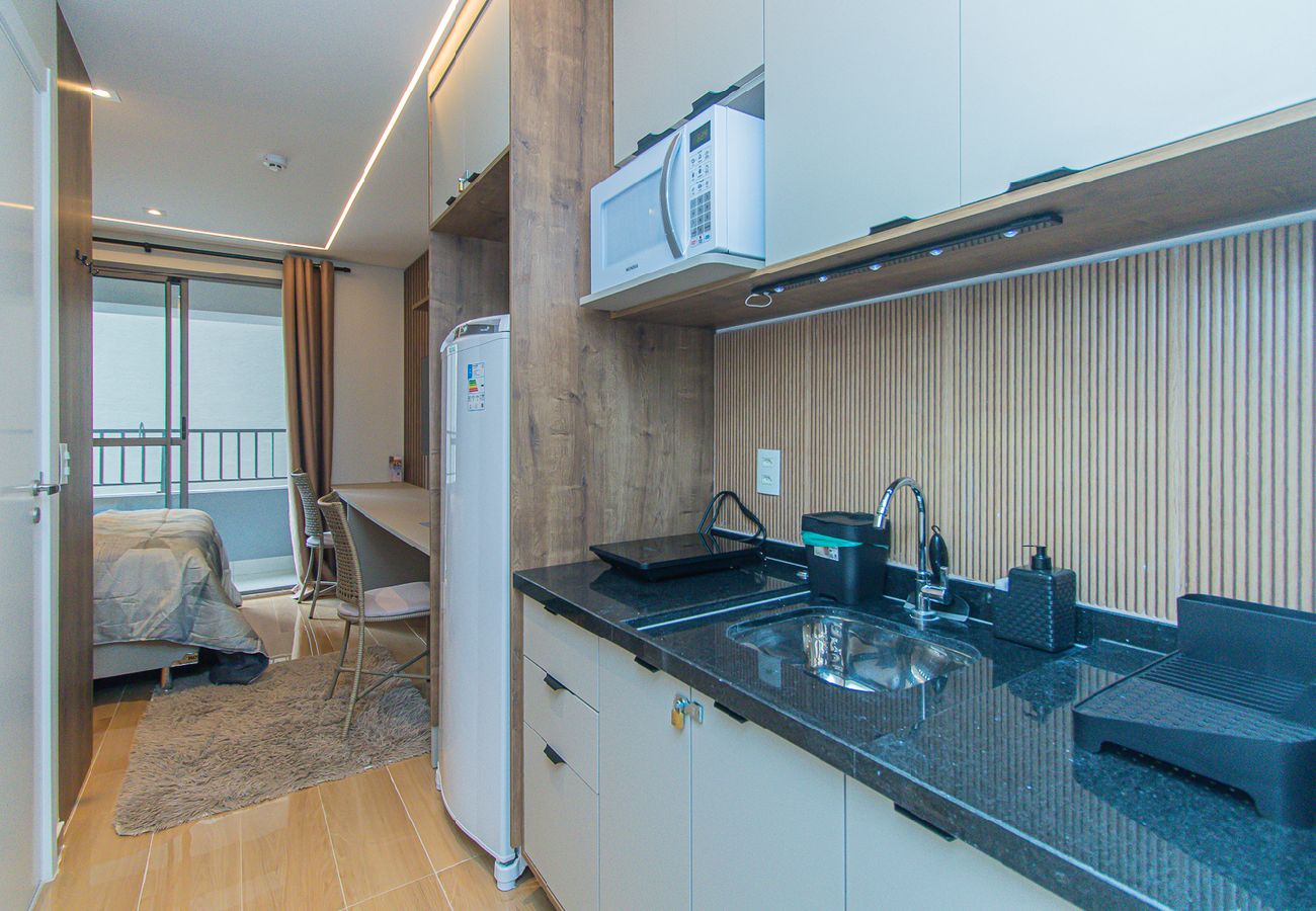 Apartamento em São Paulo - Flat c academia na Vila Mariana próx ao Ibirapuera Apartamento em São Paulo - Flat c academia na Vila Mariana próx ao Ibirapuera