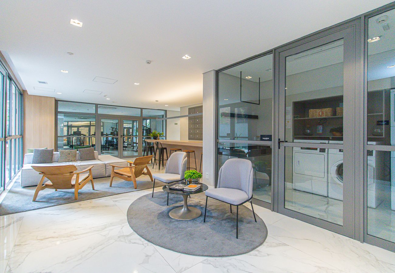 Apartamento em São Paulo - Flat c academia na Vila Mariana próx ao Ibirapuera Apartamento em São Paulo - Flat c academia na Vila Mariana próx ao Ibirapuera