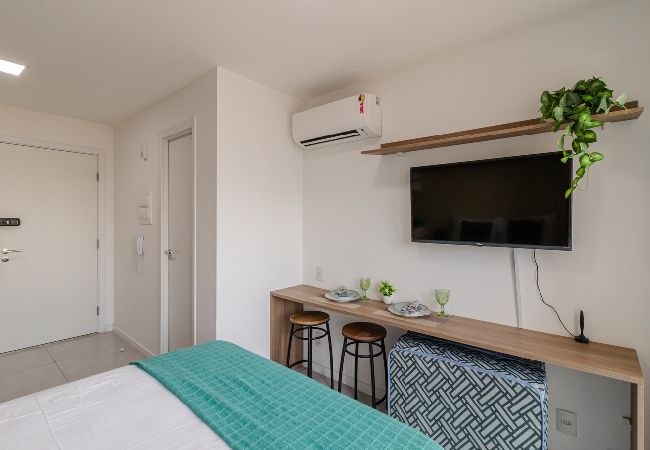 Apartamento em São Paulo - Flat no Tatuapé com Wi-Fi, academia e Pet Friendly Apartamento em São Paulo - Flat no Tatuapé com Wi-Fi, academia e Pet Friendly