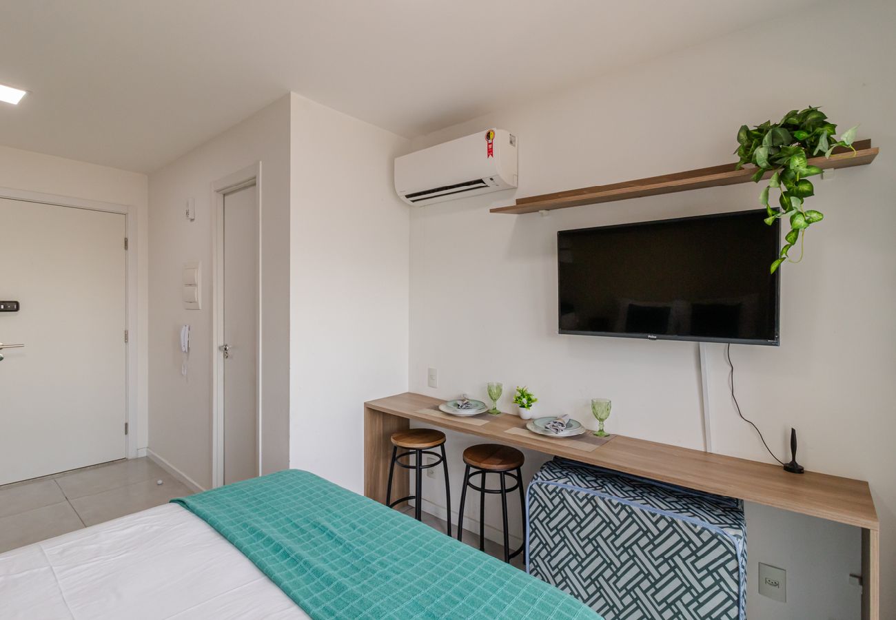 Apartamento em São Paulo - Flat no Tatuapé com Wi-Fi, academia e Pet Friendly Apartamento em São Paulo - Flat no Tatuapé com Wi-Fi, academia e Pet Friendly