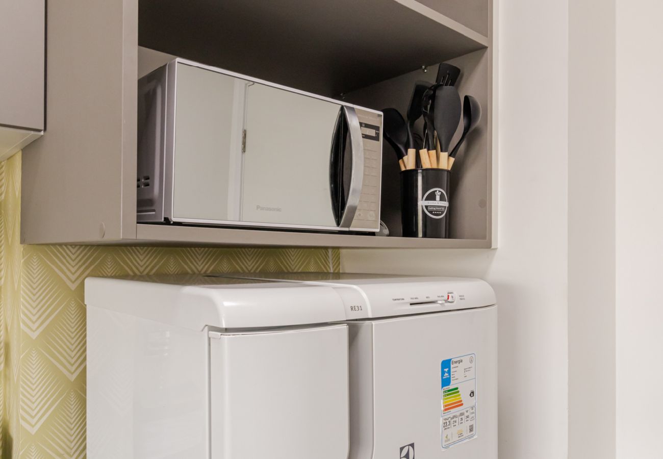 Apartamento em São Paulo - Flat no Tatuapé com Wi-Fi, academia e Pet Friendly Apartamento em São Paulo - Flat no Tatuapé com Wi-Fi, academia e Pet Friendly