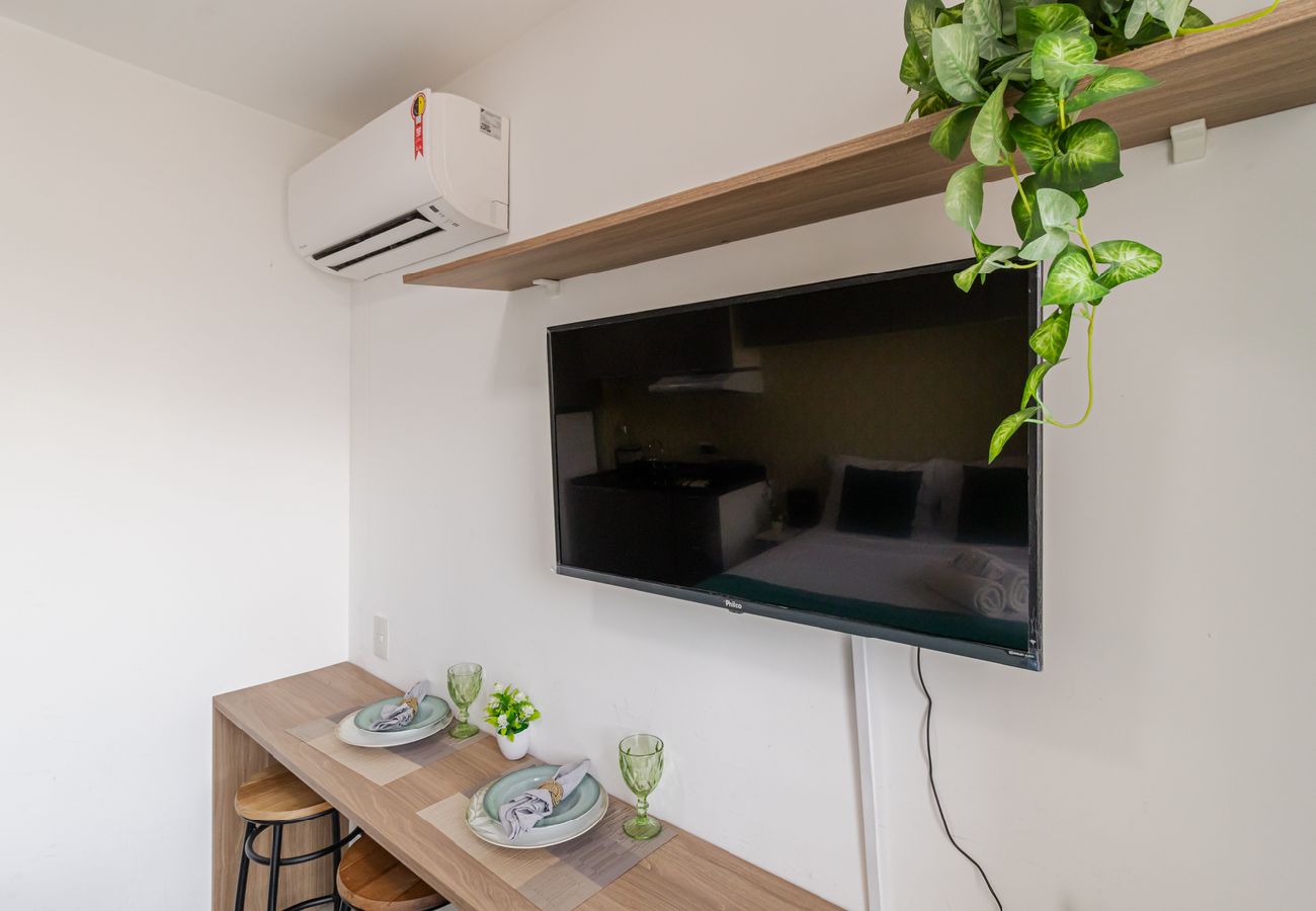 Apartamento em São Paulo - Flat no Tatuapé com Wi-Fi, academia e Pet Friendly Apartamento em São Paulo - Flat no Tatuapé com Wi-Fi, academia e Pet Friendly