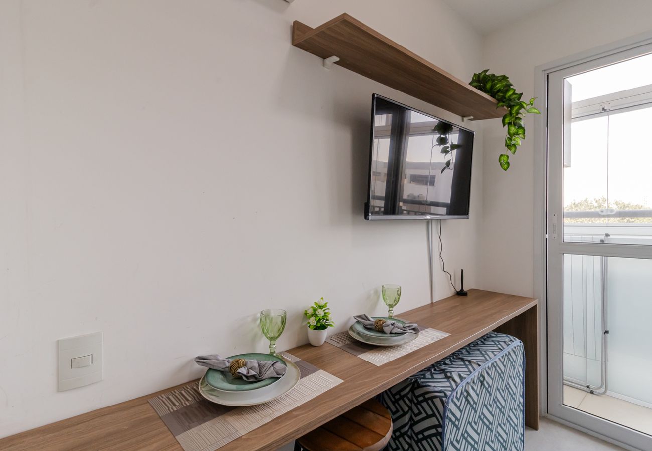 Apartamento em São Paulo - Flat no Tatuapé com Wi-Fi, academia e Pet Friendly Apartamento em São Paulo - Flat no Tatuapé com Wi-Fi, academia e Pet Friendly