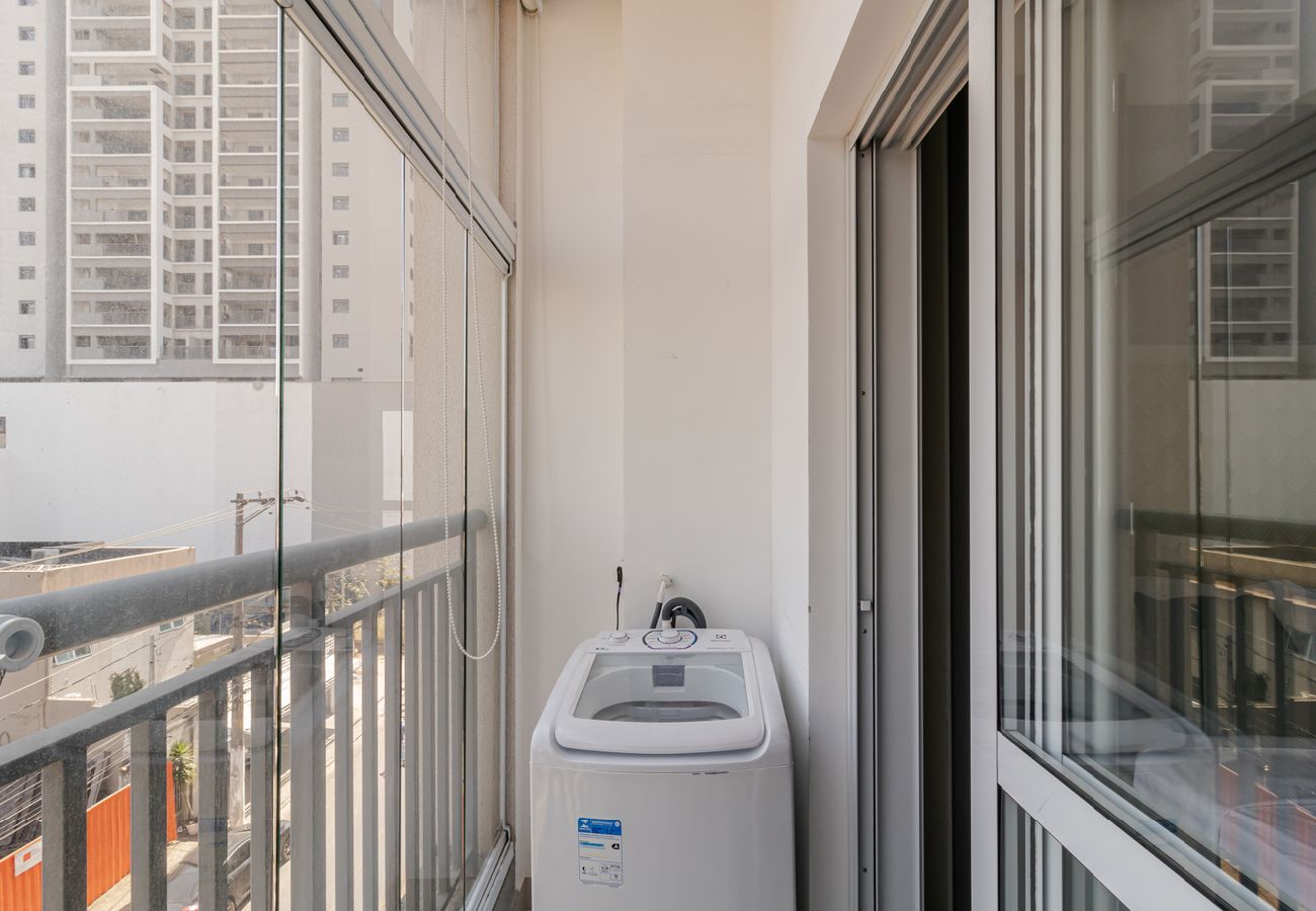 Apartamento em São Paulo - Flat no Tatuapé com Wi-Fi, academia e Pet Friendly Apartamento em São Paulo - Flat no Tatuapé com Wi-Fi, academia e Pet Friendly