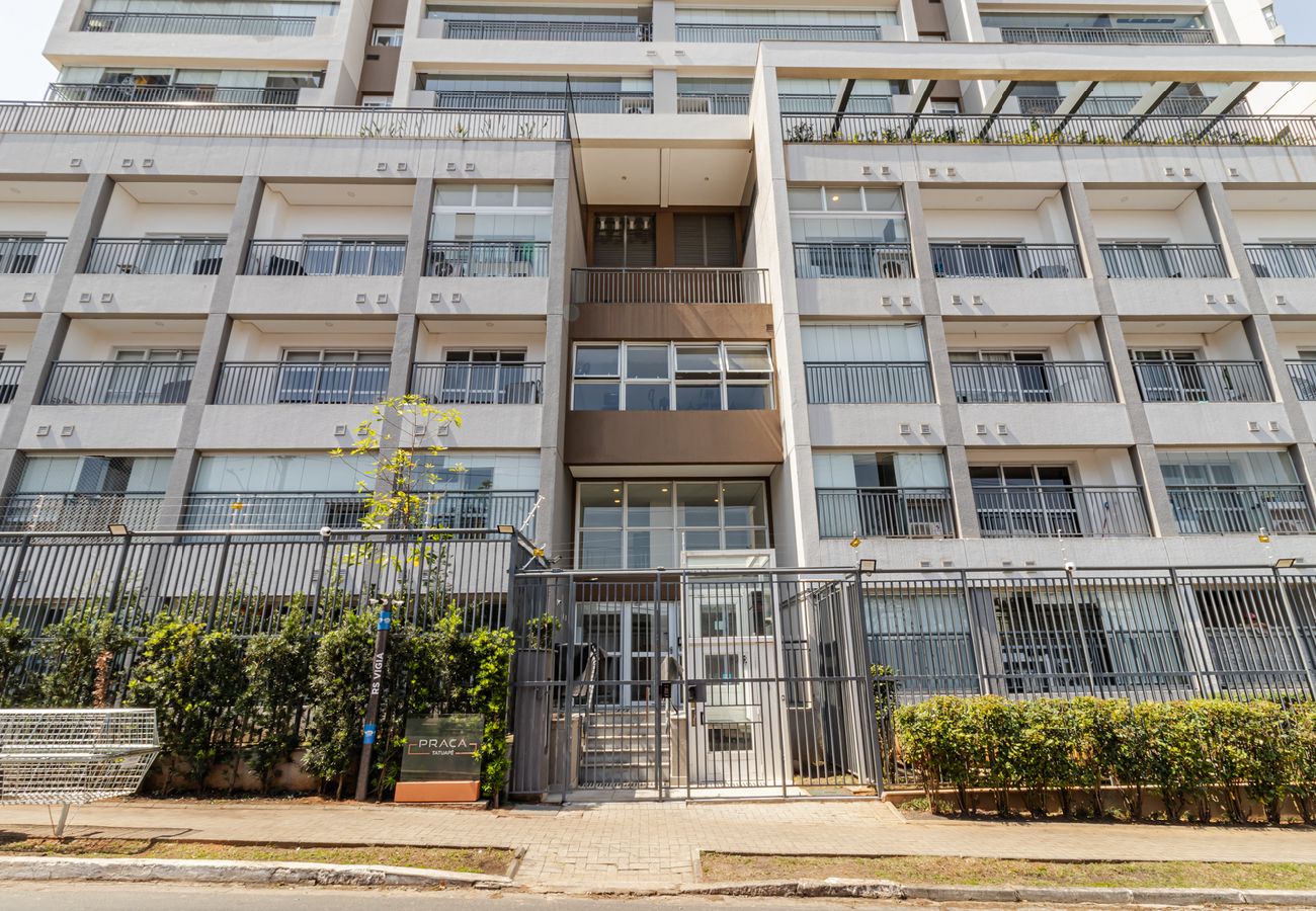 Apartamento em São Paulo - Flat no Tatuapé com Wi-Fi, academia e Pet Friendly Apartamento em São Paulo - Flat no Tatuapé com Wi-Fi, academia e Pet Friendly