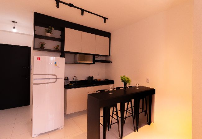 Apartamento em São Paulo - Flat no Tatuapé com Wi-Fi, academia e Smart Lock Apartamento em São Paulo - Flat no Tatuapé com Wi-Fi, academia e Smart Lock