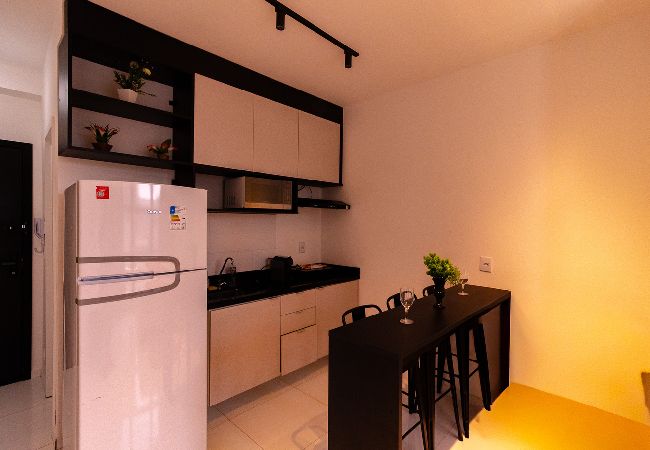 Apartamento em São Paulo - Flat no Tatuapé com Wi-Fi, academia e Smart Lock Apartamento em São Paulo - Flat no Tatuapé com Wi-Fi, academia e Smart Lock