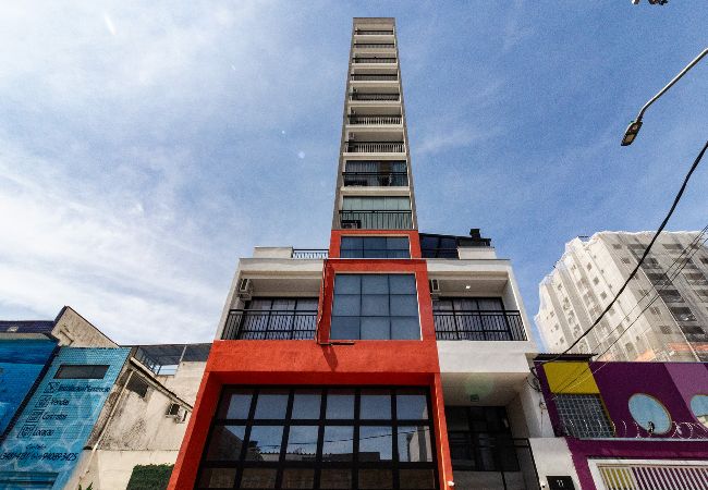 Apartamento em São Paulo - Flat no Tatuapé com Wi-Fi, academia e Smart Lock Apartamento em São Paulo - Flat no Tatuapé com Wi-Fi, academia e Smart Lock