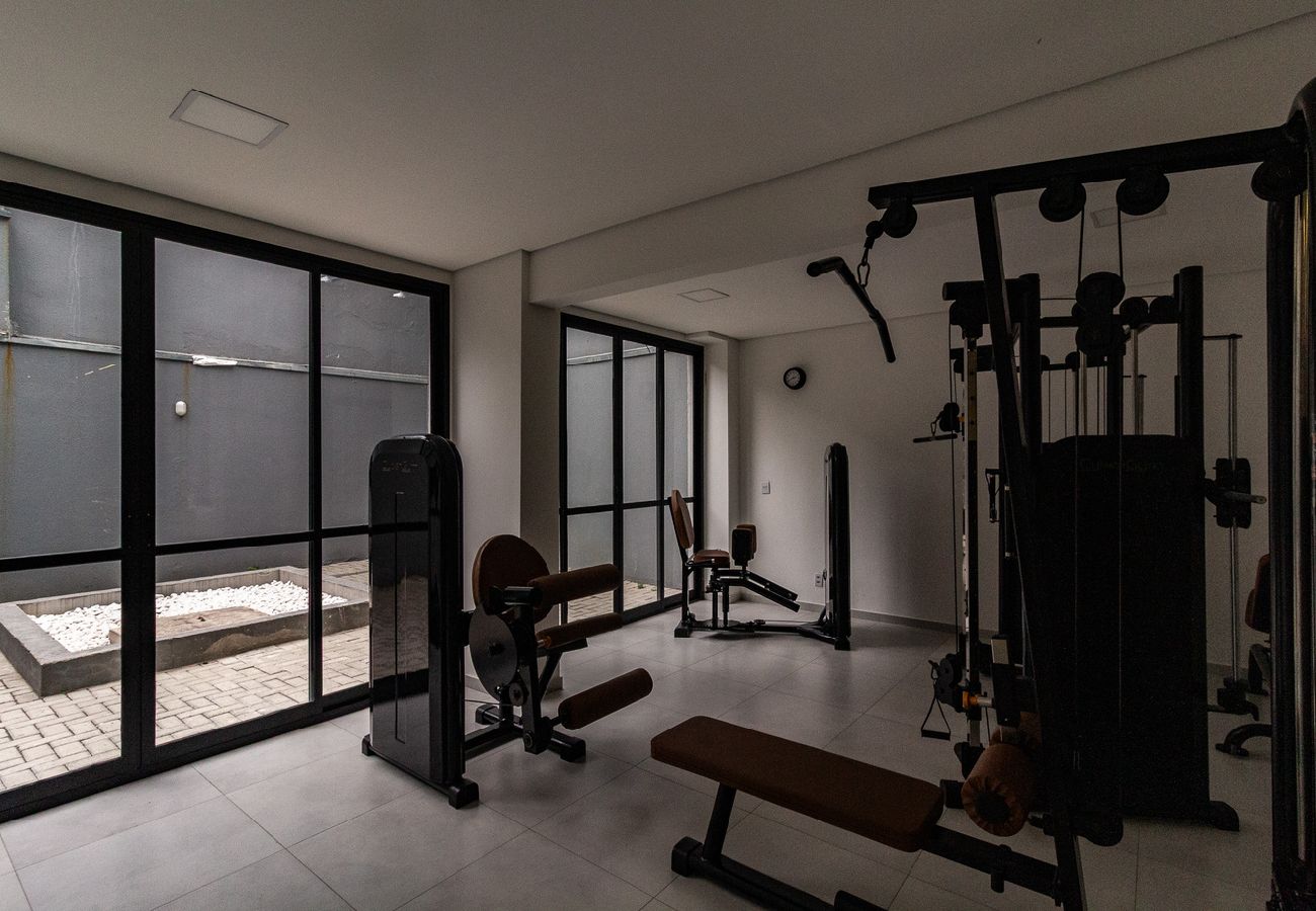 Apartamento em São Paulo - Flat no Tatuapé com Wi-Fi, academia e Smart Lock Apartamento em São Paulo - Flat no Tatuapé com Wi-Fi, academia e Smart Lock