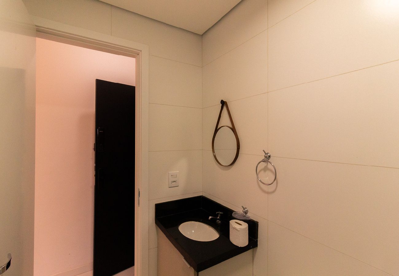 Apartamento em São Paulo - Flat no Tatuapé com Wi-Fi, academia e Smart Lock Apartamento em São Paulo - Flat no Tatuapé com Wi-Fi, academia e Smart Lock