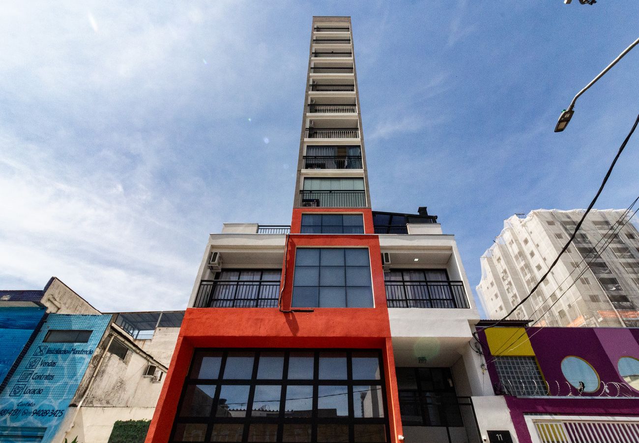 Apartamento em São Paulo - Flat no Tatuapé com Wi-Fi, academia e Smart Lock Apartamento em São Paulo - Flat no Tatuapé com Wi-Fi, academia e Smart Lock