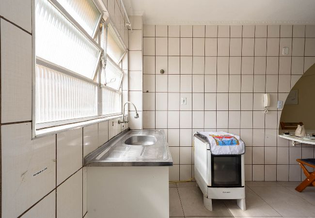 Apartamento em Praia Grande - Apto Beira-mar c/ Vista Lateral e Garagem Apartamento em Praia Grande - Apto Beira-mar c/ Vista Lateral e Garagem